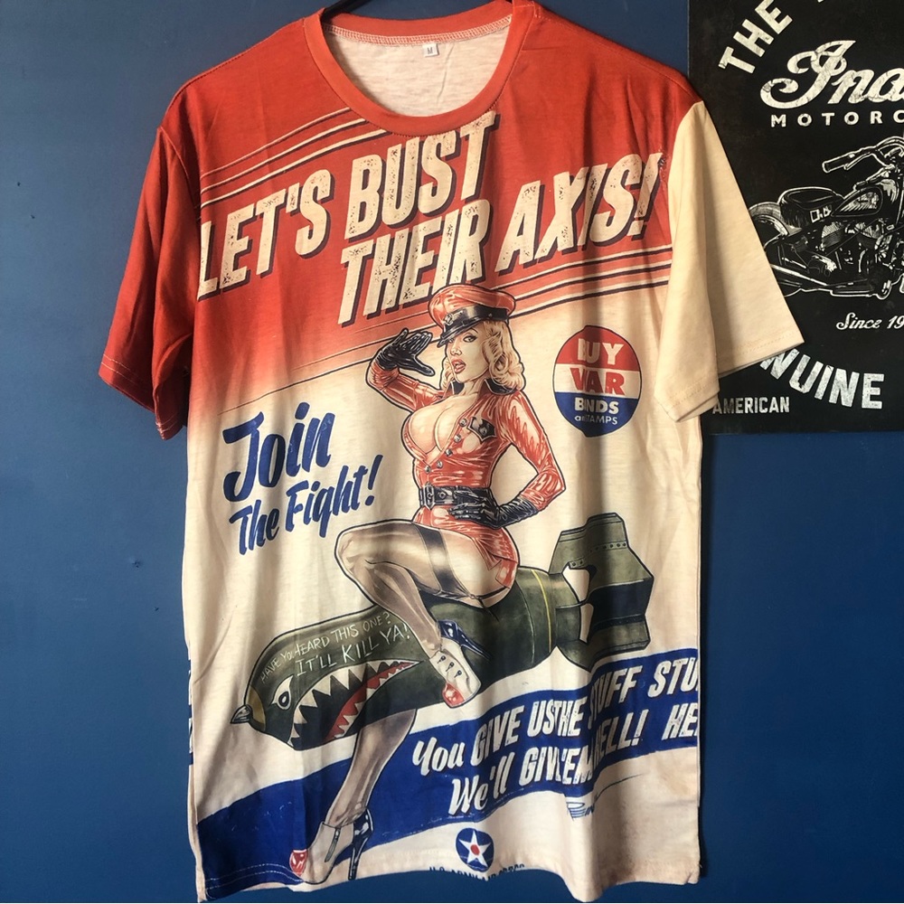 War Pinup TSHIRT